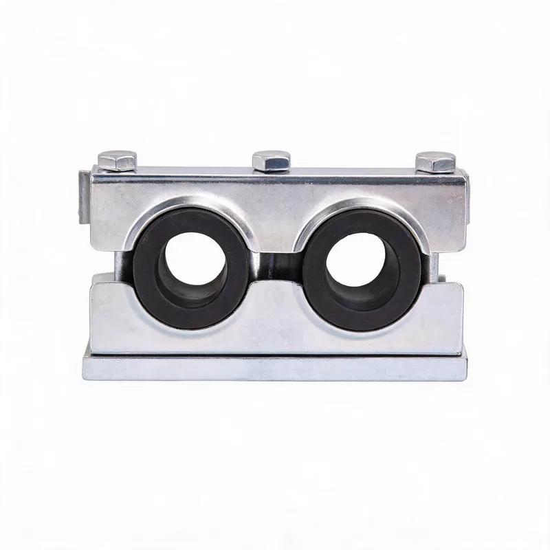 WQF Shockproof / NBR Shockproof / Anti-vibration pipe clamp, ø6 – 108 mm