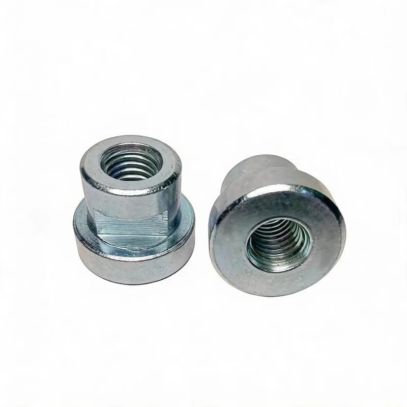 WQL-F heavy rail nut — WeiQue zinc-plated steel — DIN 3015-2