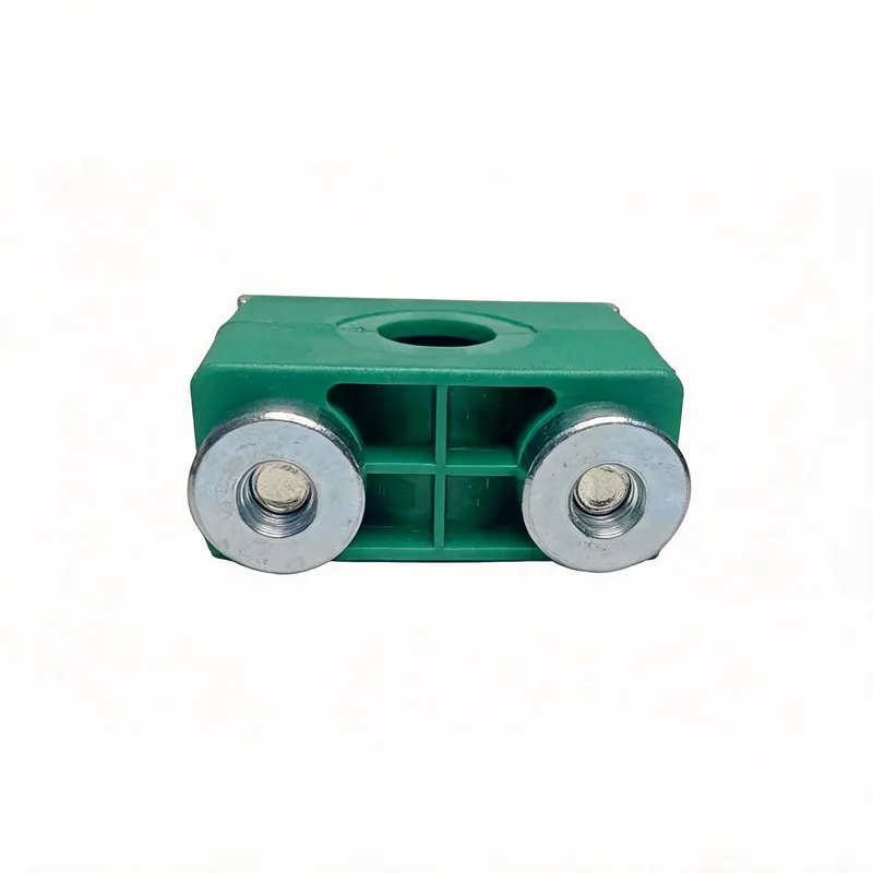WQL-F heavy rail nut — WeiQue zinc-plated steel — DIN 3015-2