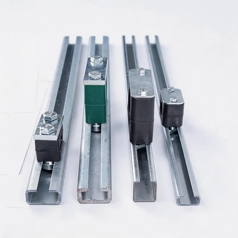 WQL-E C-channel mounting rail — WeiQue zinc-plated steel — DIN 3015
