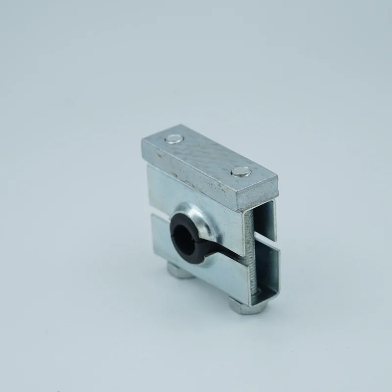 WQF anti-vibration pipe clamp — WeiQue NBR-lined steel, ø8–108 mm