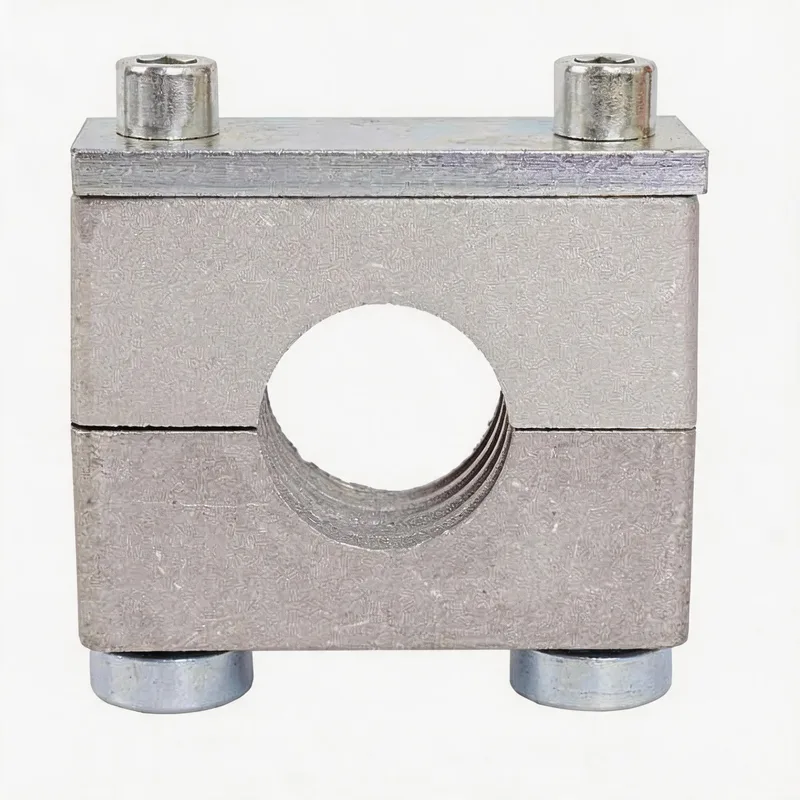 THAG4 — WeiQue aluminum alloy pipe clamp — DIN 3015-2, ø14–108 mm