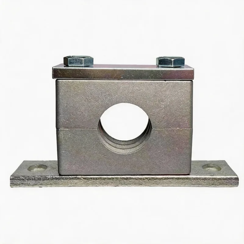 THAG8 — WeiQue aluminum alloy pipe clamp — DIN 3015-2, ø14–108 mm