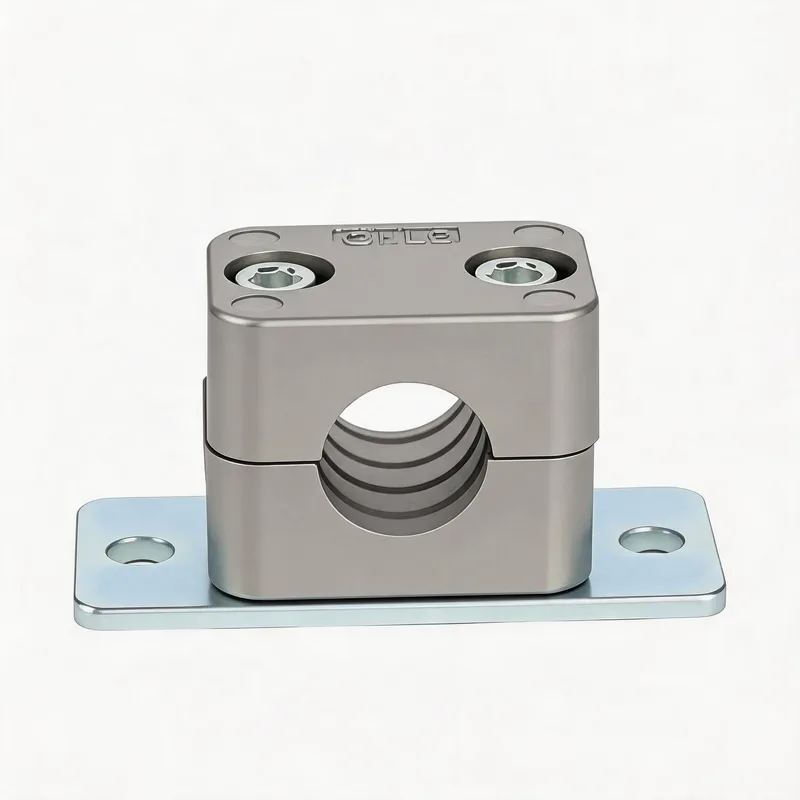 TLAG5 — WeiQue aluminum alloy pipe clamp — DIN 3015-1, ø6–54 mm