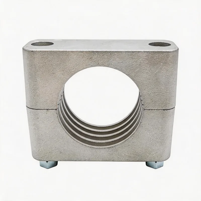 TLAG10 — WeiQue aluminum alloy pipe clamp — DIN 3015-1, ø6–54 mm