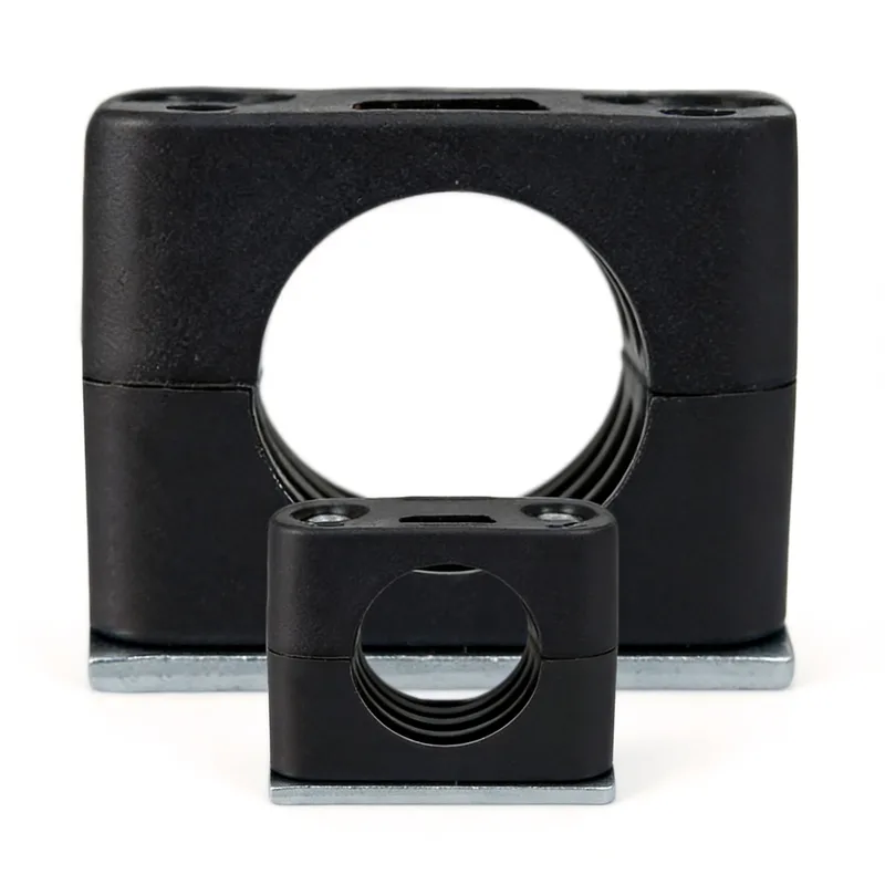 WQL·G2 pipe clamp size range — ø6–108 mm comparison — DIN 3015-1