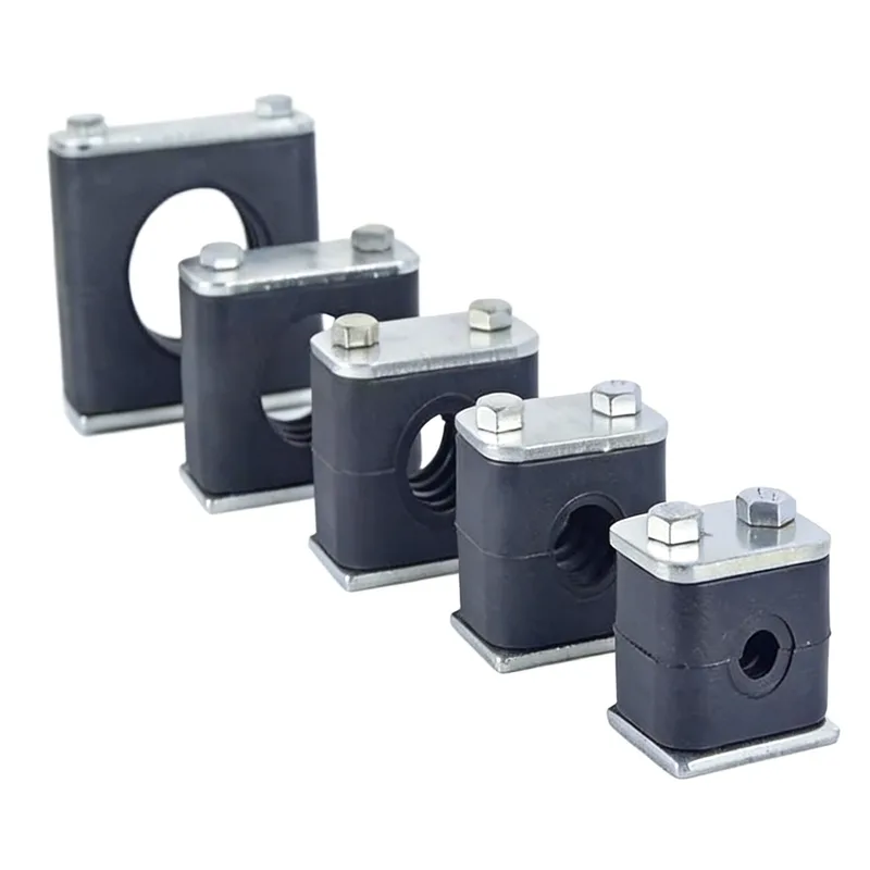 WQL·G3 pipe clamp size range — ø6–108 mm comparison — DIN 3015-1