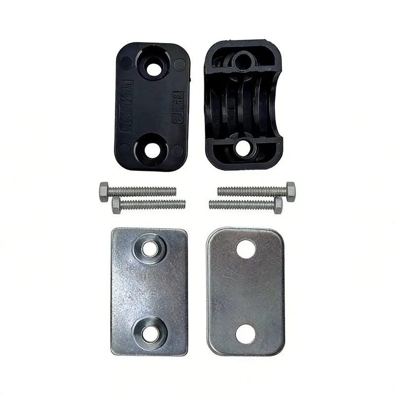 WQL·G3 pipe clamp — exploded view: body, bolt, nut, welded base