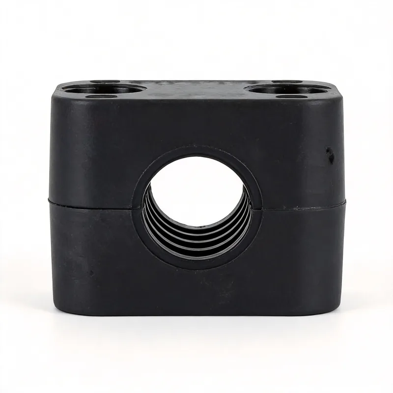 WQL light nylon clamp body — WeiQue nylon — DIN 3015-1, ø6–108 mm