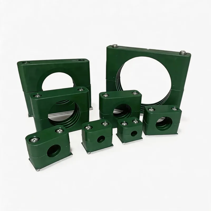 WQL·G2 pipe clamp size range — ø6–108 mm comparison — DIN 3015-1