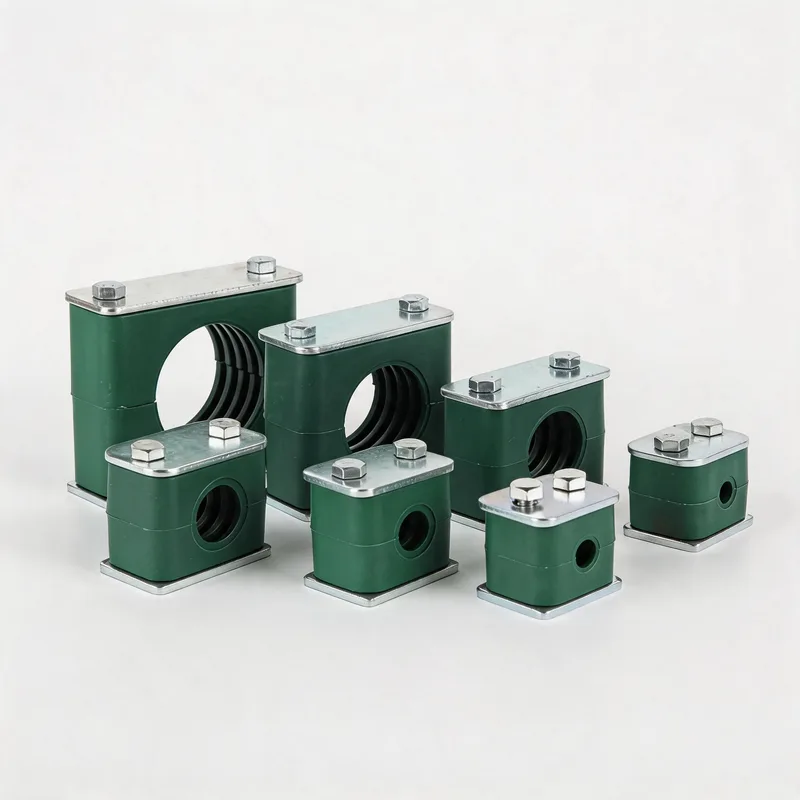 WQL·G3 pipe clamp size range — ø6–108 mm comparison — DIN 3015-1