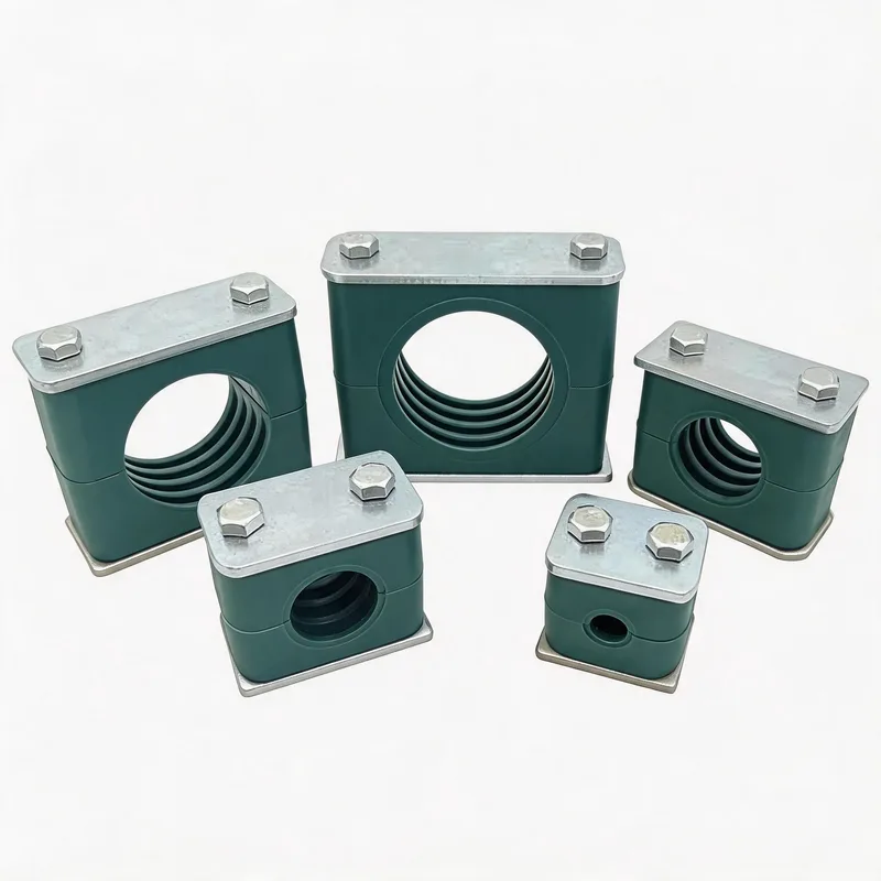 WQL·G3 pipe clamp size range — ø6–108 mm comparison — DIN 3015-1