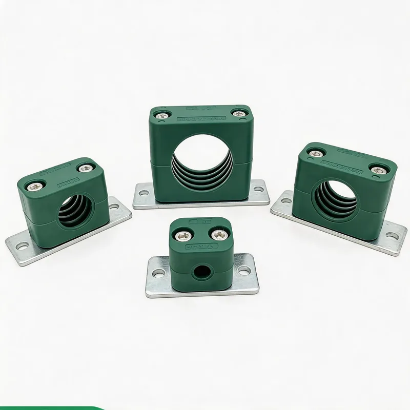 WQL·G5 pipe clamp size range — ø6–108 mm comparison — DIN 3015-1