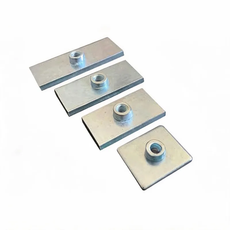 WQL-C twin welded base plate size range — multiple sizes comparison — DIN 3015